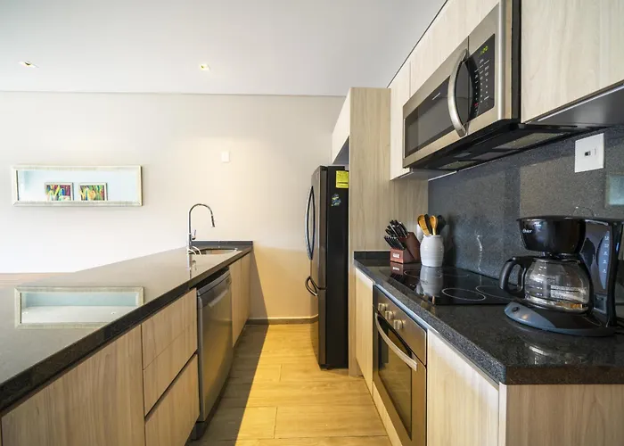 Luxury 2 Bedroom With Pool - At Playacar Ii Bamoa Apartment Playa del Carmen