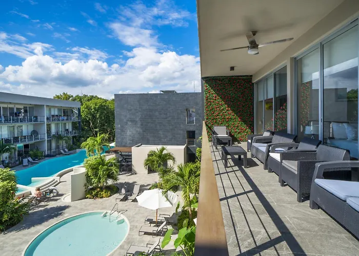 Luxury 2 Bedroom With Pool - At Playacar Ii Bamoa Apartment Playa del Carmen